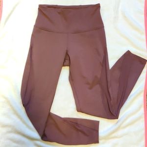 Mauve Old Navy Active Elevated Leggings